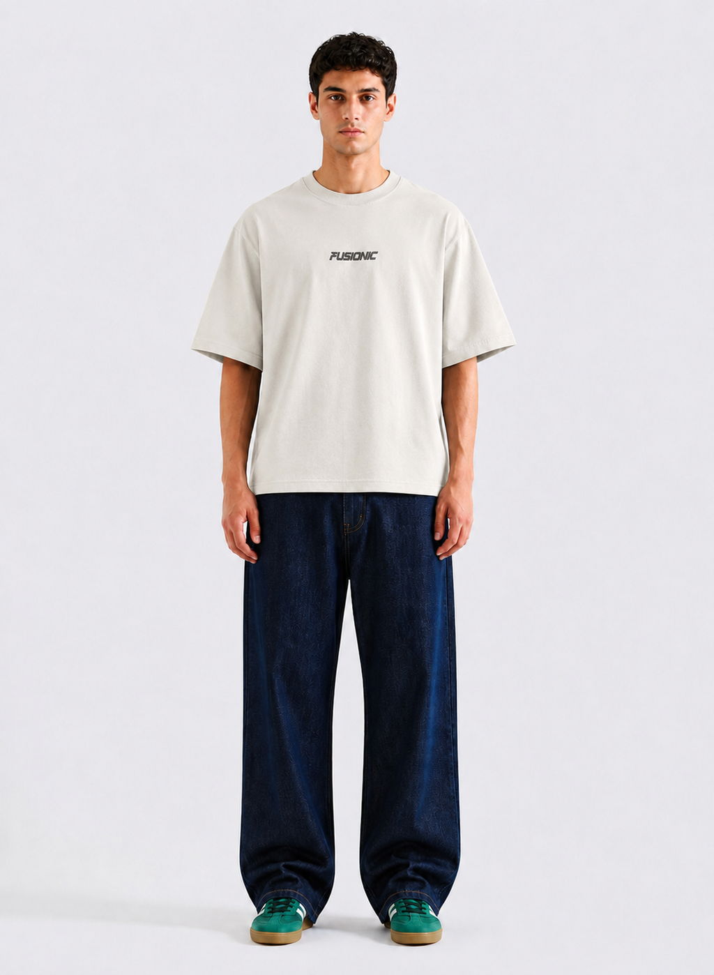 Basic Off White Tee
