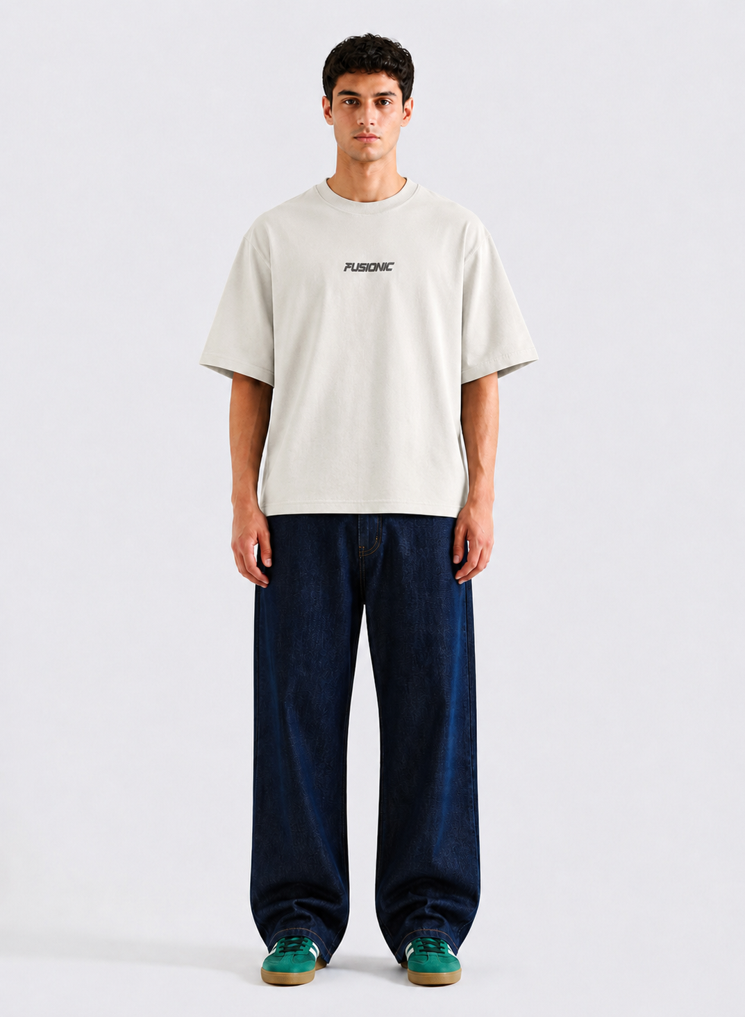 Basic Off White Tee