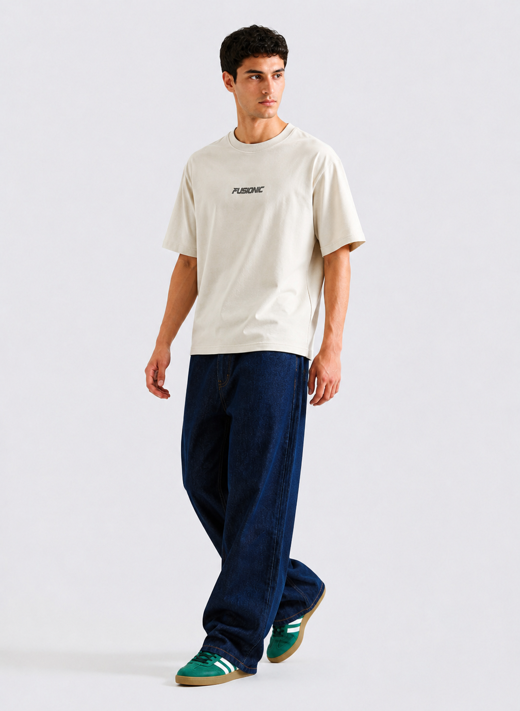 Basic Off White Tee